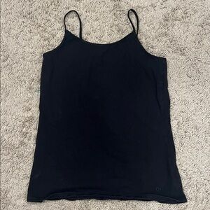Justice Black Tank Top
